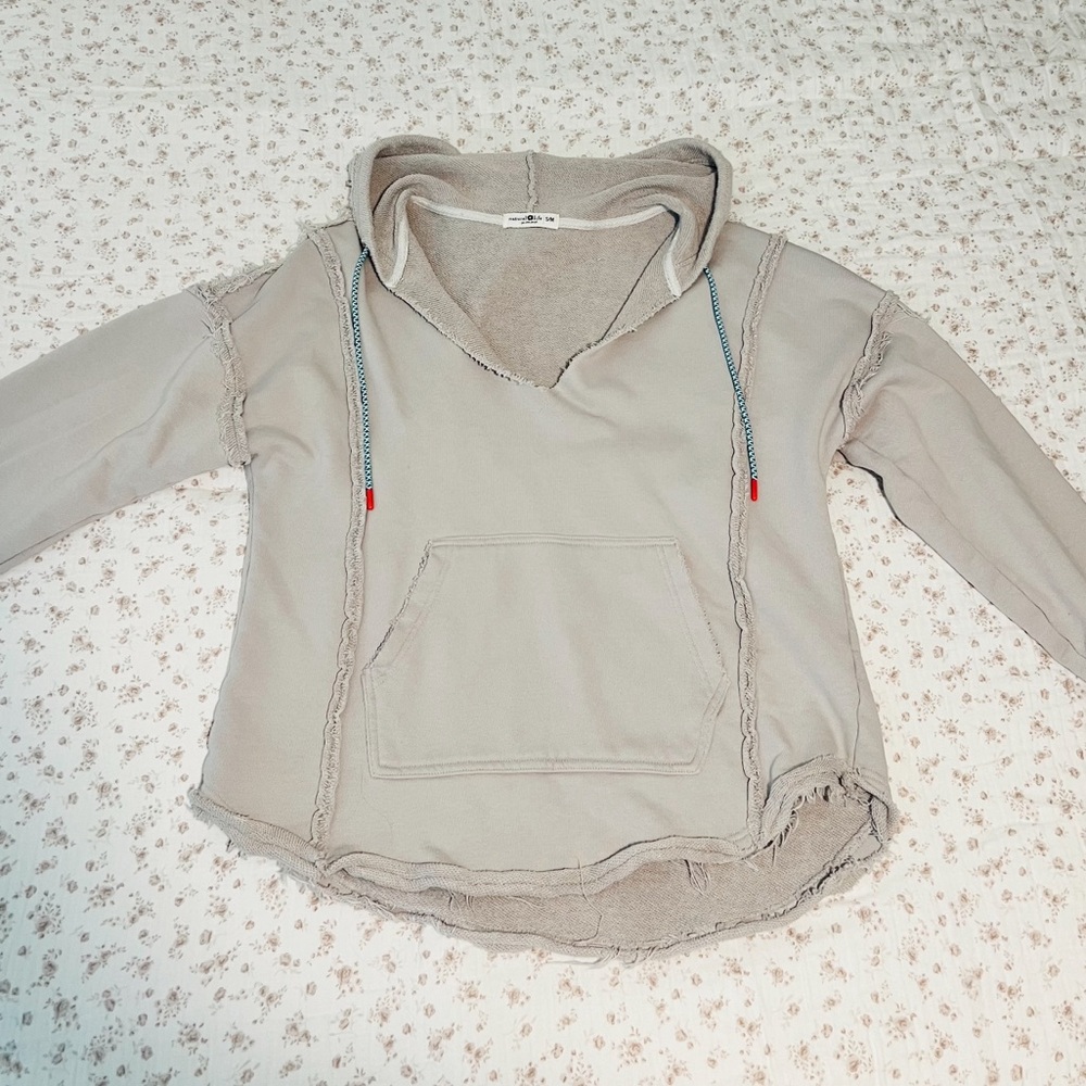 Natural Life Distressed Hoodie